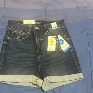 Judy Blue Women's Rolled Hem Denim Shorts